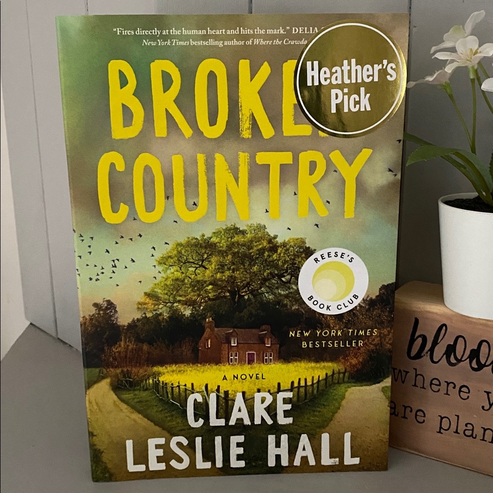 Broken Country Novel by Clare Leslie Hall fiction book